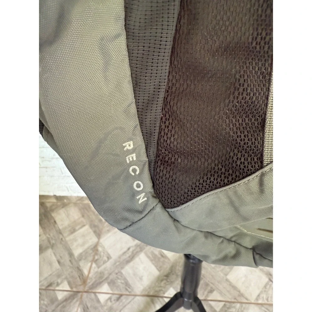 The North Face Recon Backpack Gray Teal Daypack Hiking School Travel Bag